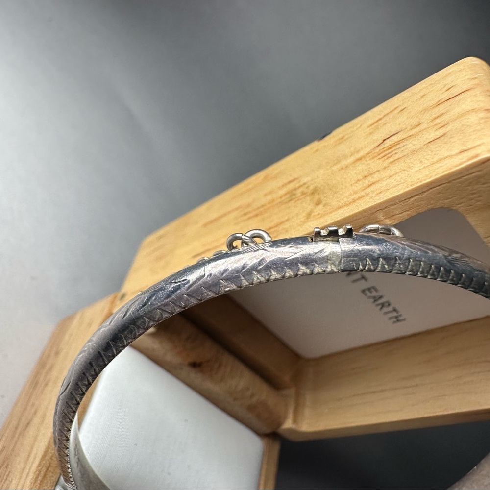 Sterling Silver Kids Bangle - Picture 2 of 6